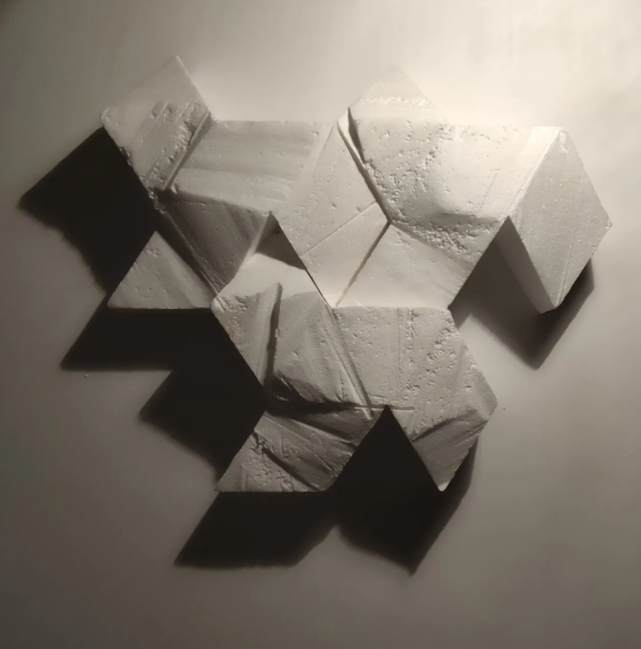 reciprocity: light and shadow across the tiles