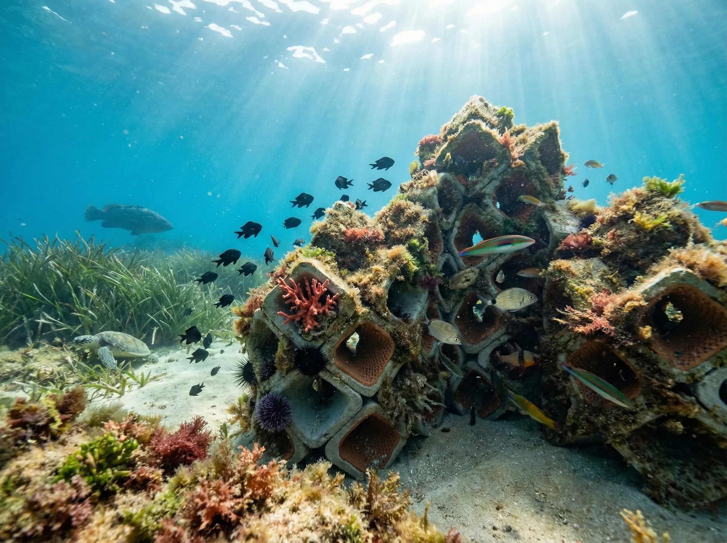 sikka, a render of reef modules